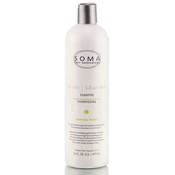 Soma Blonde Silver Hair Shampoo, 16 oz