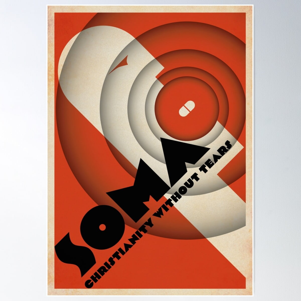 Soma - Brave New World Poster Wall Art, Modern Wall Decor For Living Room  Bedroom, 12x18 UNFRAMED - Walmart.com, image size:1200x1200