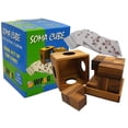 thumbnail image 1 of Soma Cube Set With 50 Playing Cards - Brain Teaser Wooden Puzzle, 1 of 2