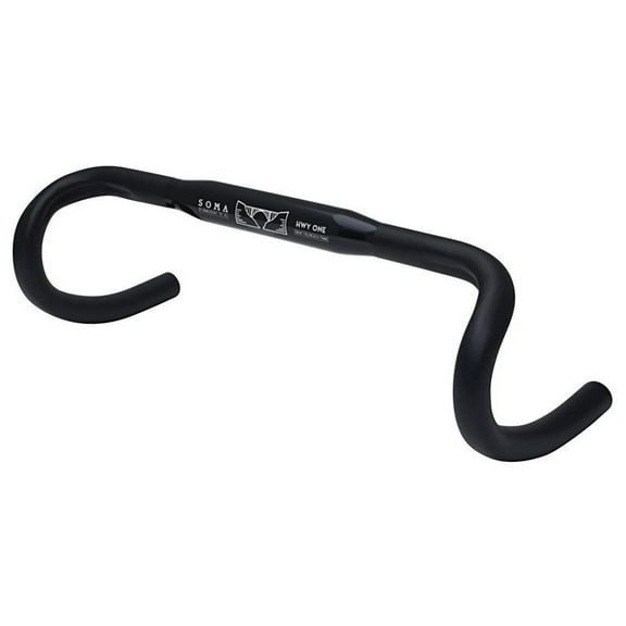 Soma Fabrications Hwy One Compact Alloy Road Bars 26.0Mm 44Cm Black