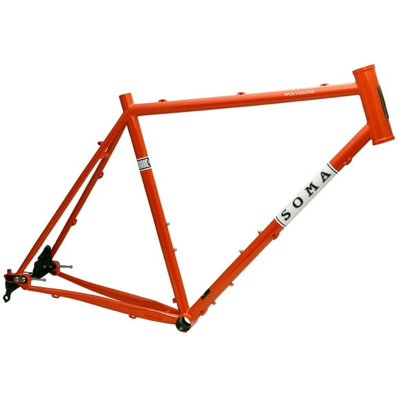 Soma Wolverine Disc Frame A-Type, 4.1, 54cm, Pumpkin Orange