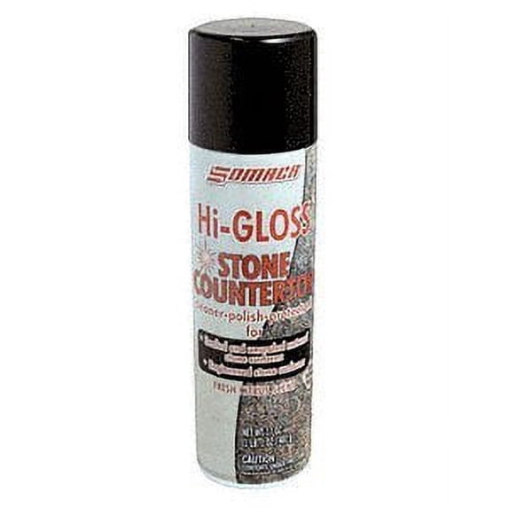Somaca Hi-Gloss Stone Countertop Cleaner - Pack of 3 Cans