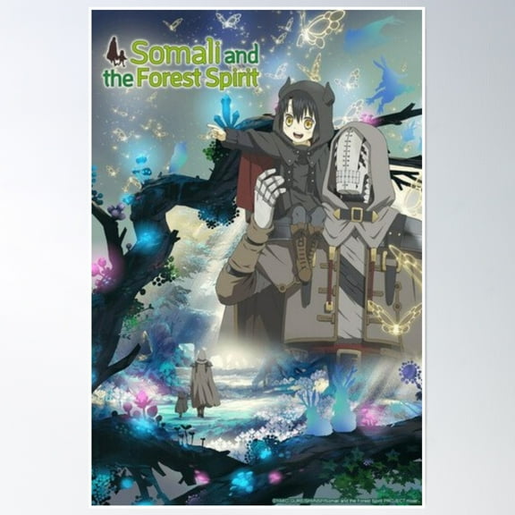 Somali And The Forest Spirit Poster Wall Art, Modern Wall Decor, 8x12 UNFRAMED