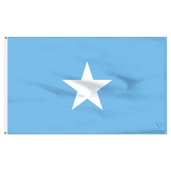 Somalia 3ft x 5ft Nylon Flag with Pole Hem Only - Banner