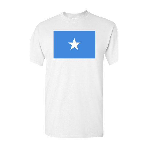 Somalia Country Flag Adult DT T-Shirt Tee