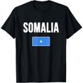 thumbnail image 1 of Somalia Somalian Flag Somali T-Shirt men and women can wear, black, white, gifts, 1 of 4
