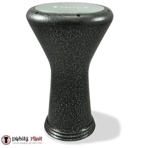 Sombaty Darbuka Drum Gawharet El Fan 18.5" Black Metal Doumbek GEF Sombaty