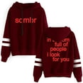 thumbnail image 1 of Sombr 12 To 12 Hoodie Long Sleeve Pocketless Sweatshirt Women Men Casual Streetwear Pullover Clothes, 1 of 3