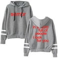thumbnail image 1 of Sombr 12 To 12 Hoodie Long Sleeve Pocketless Sweatshirt Women Men Casual Streetwear Pullover Clothes, 1 of 3