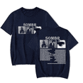 thumbnail image 1 of Sombr 2025 Tour T-shirt Merch Unisex Men Women Short Sleeve Casual Sombr Logo Tee, 1 of 2