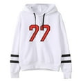 thumbnail image 1 of Sombr I Barely Know Her 77 Pullover Hoodie Women Men Long Sleeve Pocketless Sweatshirt Fashion Clothes, 1 of 2
