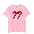 thumbnail image 1 of Sombr I Barely Know Her 77 T-shirt Crewneck Short Sleeve Casual Streetwear Tee, 1 of 2