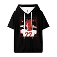 thumbnail image 1 of Sombr I Barely Know Her Hooded T-shirt Short Sleeve Women Men Casual Streetwear Tee, 1 of 2
