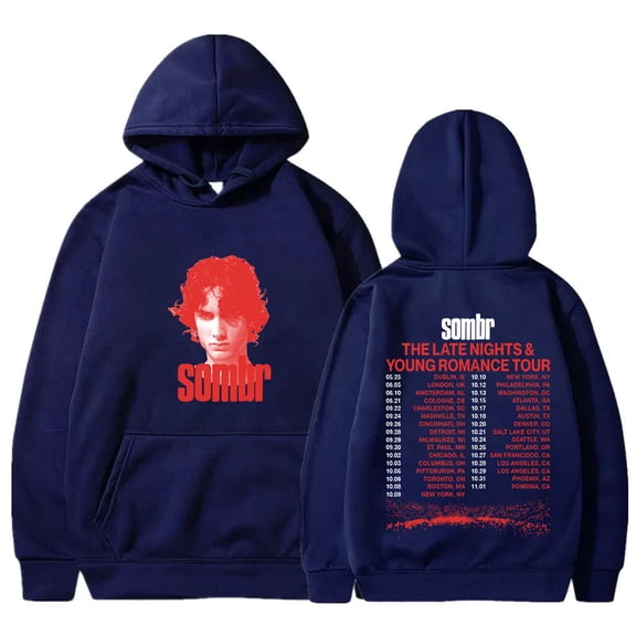 Sombr I Barely Know Her Tour 2025 Hoodies Women Men Fashion Long Sleeve Hooded Sweatshirts