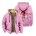 thumbnail image 1 of Sombr I Barely Know Her Zipper Jacket Men Women Long Sleeve Thickened Winter Parka Streetwear Coat, 1 of 2
