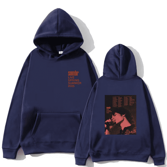 Sombr Live Spring Summer 2025 Tour Merch Hoodies Men Woman Long Sleeve Hooded Sweatshirt Harajuku Clothes