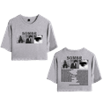 thumbnail image 1 of Sombr Merch 2025 Tour Crop Top Graphic T-shirt Women Girl Short Sleeve, 1 of 2