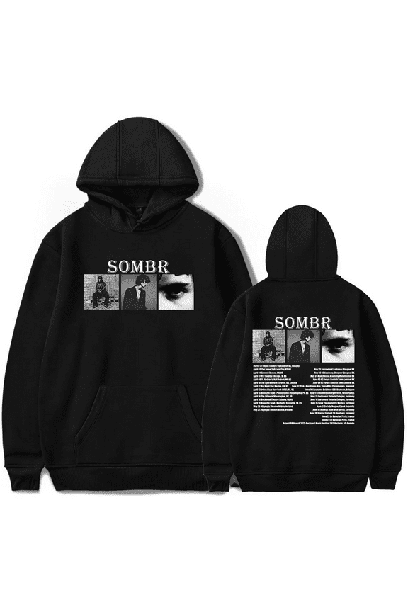 Sombr Merch 2025 Tour Hoodie Unisex Men Women Long Sleeve Pullover Streetshirt Tops
