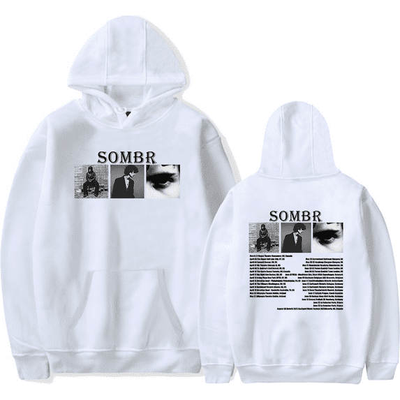 Sombr Merch 2025 Tour Hoodie Unisex Men Women Long Sleeve Pullover Streetshirt Tops