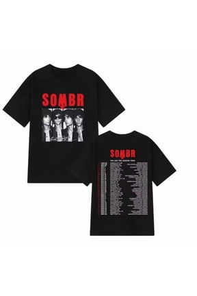 Sombr Merch 2026 Unisex Shirt Tops Vintage Tee Jersey Outdoor Tee Fashion y2k Top