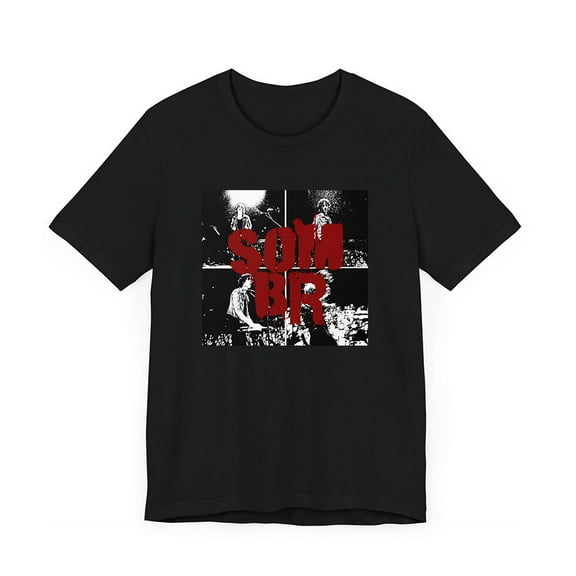 Sombr Merch Close Up Photo T-shirt Unisex Men Women Casual Short Sleeve Tee