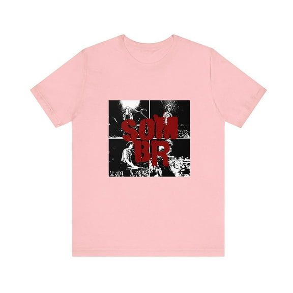 Sombr Merch Close Up Photo T-shirt Unisex Men Women Casual Short Sleeve Tee