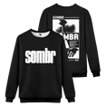 thumbnail image 1 of Sombr Merch EOP Crewneck Sweatshirt Men Women Long Sleeve, 1 of 3
