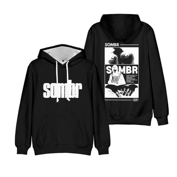 Sombr Merch EOP Hoodie Men Women Long Sleeve Pullover Tops