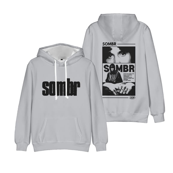 Sombr Merch EOP Hoodie Men Women Long Sleeve Pullover Tops