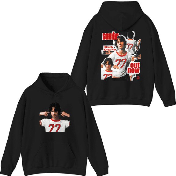 Sombr Merch I Barely Know Her Hoodie Men Women Long Sleeve Pullover Tops