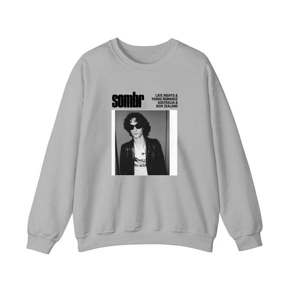 Sombr Merch Late Nights & Young Romance Crewneck Sweatshirt Unisex Men Women Long Sleeve