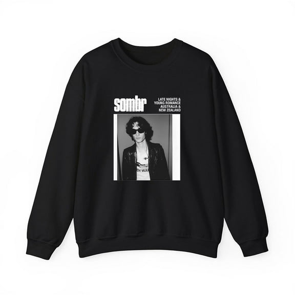 Sombr Merch Late Nights & Young Romance Crewneck Sweatshirt Unisex Men Women Long Sleeve