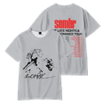 thumbnail image 1 of Sombr Merch The Late Nights & Young Romance Tour T-shirt Men Women Shirt Short Sleeve Casual Tee, 1 of 2