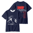 thumbnail image 1 of Sombr Merch The Late Nights & Young Romance Tour T-shirt Men Women Shirt Short Sleeve Casual Tee, 1 of 2