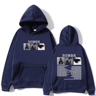Sombr Merch Tour 2025 New Logo Pullover Hoodies Men Women Fashion Long Sleeve Hooded Sweatshirt