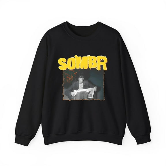 Sombr Merch Vintage Grunge Style Crewneck Sweatshirt Unisex Men Women Long Sleeve