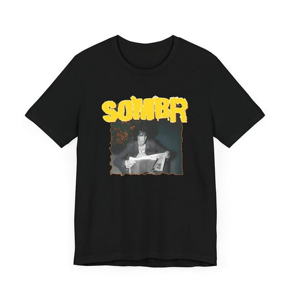 Sombr Merch Vintage Grunge Style T-shirt Unisex Men Women Casual Short Sleeve Tee