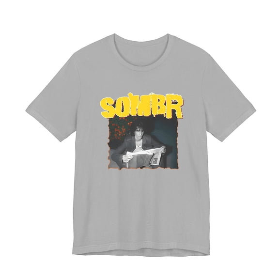 Sombr Merch Vintage Grunge Style T-shirt Unisex Men Women Casual Short Sleeve Tee