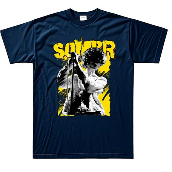 Sombr Pic 2025 Tour Merch Summer Unisex Short-sleeved T-shirt Fashion Printed Casual Stylish Design Tee