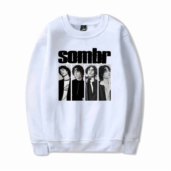 Sombr Pic Merch Crewneck Sweatshirts Cosplay Women Men Fashion Y2K Long Sleeve Stylish Design Top
