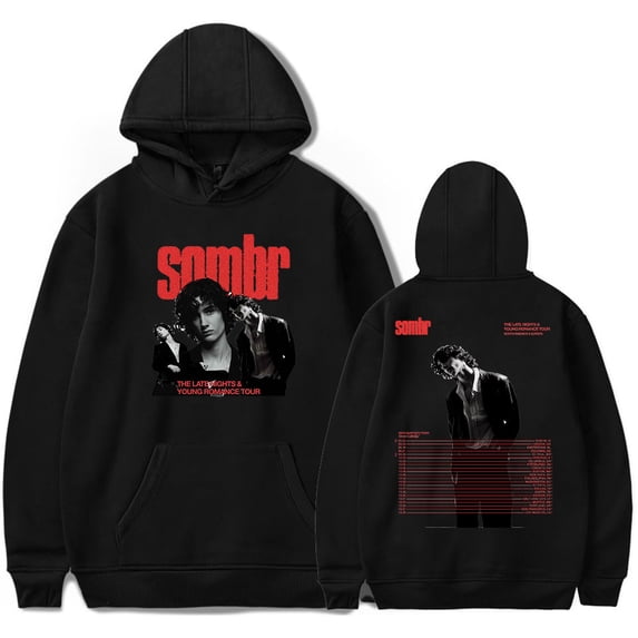 Sombr Pic Merch Hoodie Unisex 2026 Fashion Casual Long Sleeve Sweatshirt