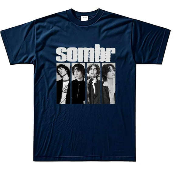 Sombr Pic Merch Summer Unisex Short-sleeved T-shirt Fashion Printed Casual Stylish Design Tee