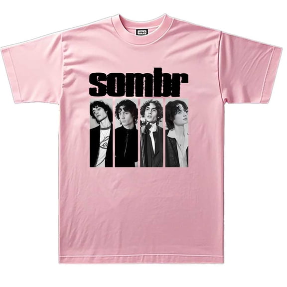 Sombr Pic Merch Summer Unisex Short-sleeved T-shirt Fashion Printed Casual Stylish Design Tee