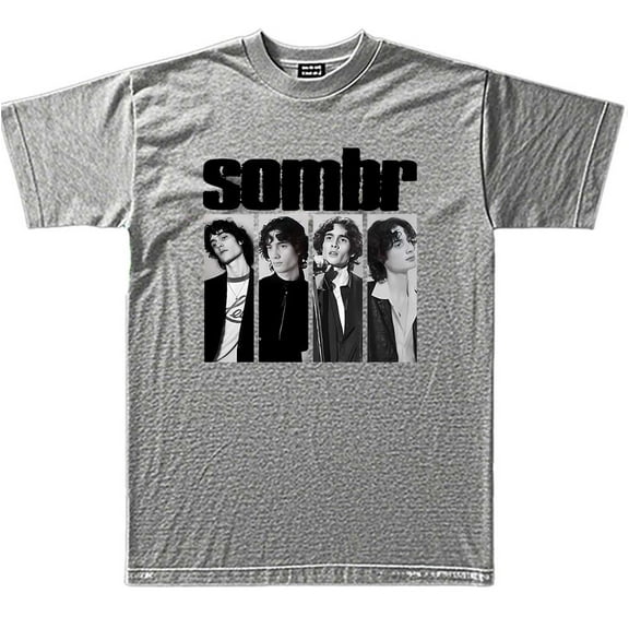 Sombr Pic Merch Summer Unisex Short-sleeved T-shirt Fashion Printed Casual Stylish Design Tee