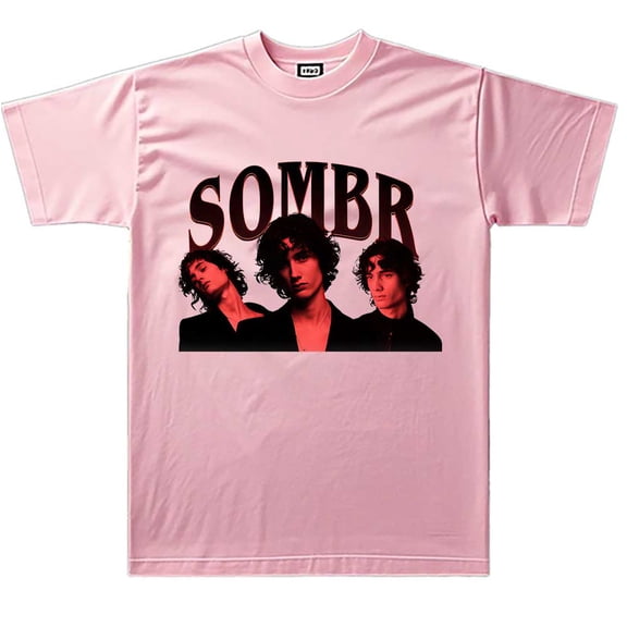 Sombr Retro Pic Merch Summer Unisex Short-sleeved T-shirt Fashion Printed Casual Stylish Design Tee