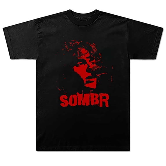 Sombr Shadow Pic 2025 Tour Merch Summer Unisex Short-sleeved T-shirt Fashion Printed Casual Stylish Design Tee