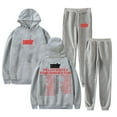 thumbnail image 1 of Sombr The Late Nights And Young Romance Tour Hoodie Pants Two Piece Set Sweatshirts+Sweatpants Women Men's Set, 1 of 3