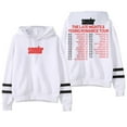 thumbnail image 1 of Sombr The Late Nights And Young Romance Tour Hoodie Women Men Pocketless Parallel Bars Sleeve Sweatshirt, 1 of 1
