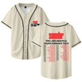 thumbnail image 1 of Sombr The Late Nights & Young Romance Tour Baseball Jersey Shirt V-Neck Women Men Casual Short Sleeve Streetwear Clothes, 1 of 3