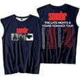 thumbnail image 1 of Sombr The Late Nights & Young Romance Tour Tank Tops Sleeveless T-Shirt port Vest Women Men Outdoor Sportwear, 1 of 3